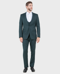 hunter green suit