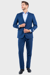 Two Button Indigo Blue Slim Fit Suit