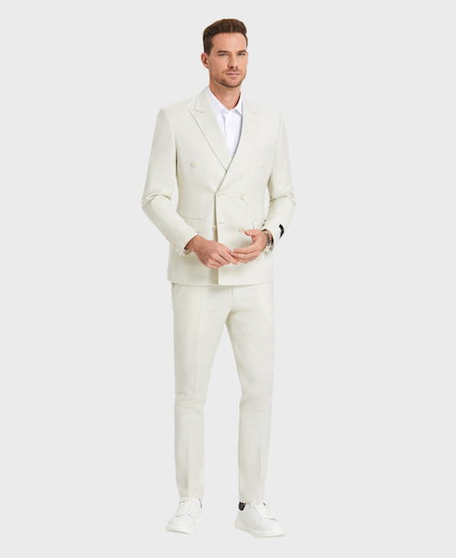 ivory linen suit mens