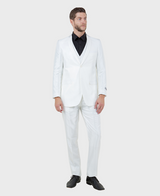 Ivory Shiny Vested Suit