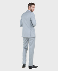 light grey suit