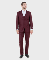 mens burgundy suits