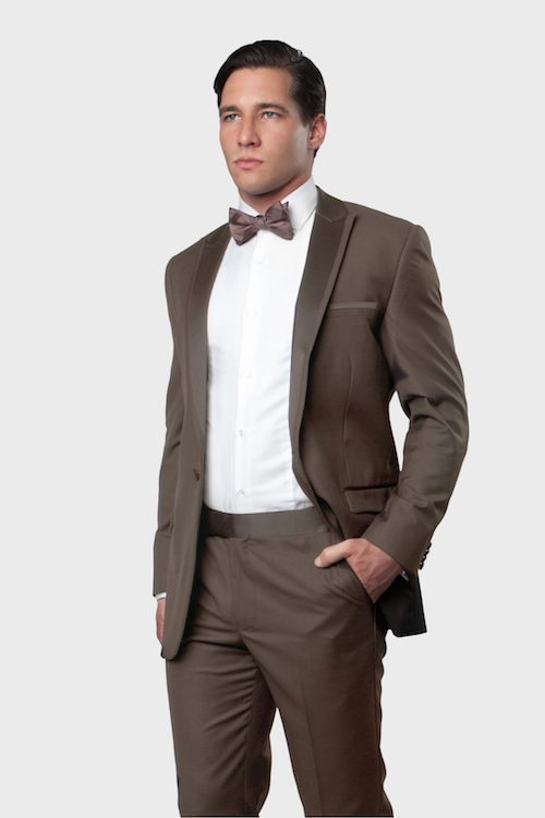 Champagne Prom Slim Fit Tuxedo