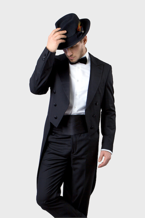 Black Slim Fit TailCoat Tuxedo