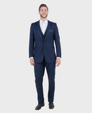 Navy Slim Fit Peak Lapel Tuxedo