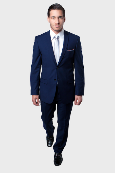 Two Button Navy Slim Fit Suit