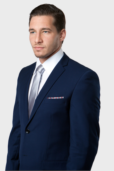 Two Button Navy Slim Fit Suit