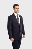 Navy One Button Slim Fit Suit
