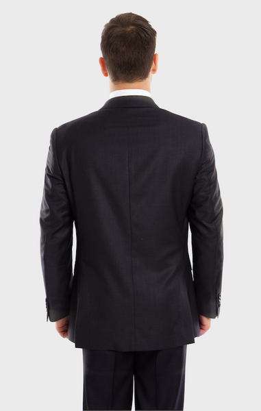 Navy One Button Slim Fit Suit