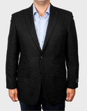 Navy 100% Wool Tweed Sport Coat