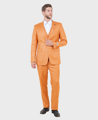 orange prom suit