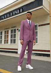 purple prom suits