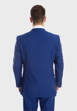 Two Button Blue Slim Fit Suit