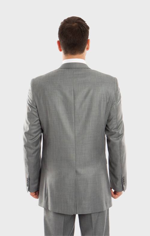 Shark Grey Slim Fit Sharkskin Suit