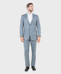 Shark Grey Slim Fit Sharkskin Suit