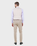 Tan Stretch 3 Piece Suit