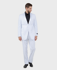 White Notch Lapel Modern Fit Tuxedo