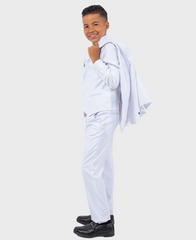 white suit for boy communion