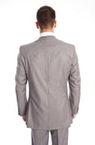 Light Grey Modern Fit 3-Piece Suit