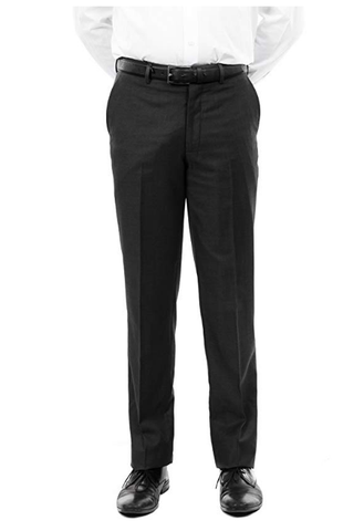 Buy Men Navy Slim Fit Solid Flat Front Leisure Sport Trousers Online -  370389