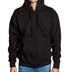 Black Zip Up Hoodie Sweatshirt