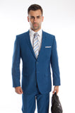 Two Button Indigo Blue Slim Fit Suit