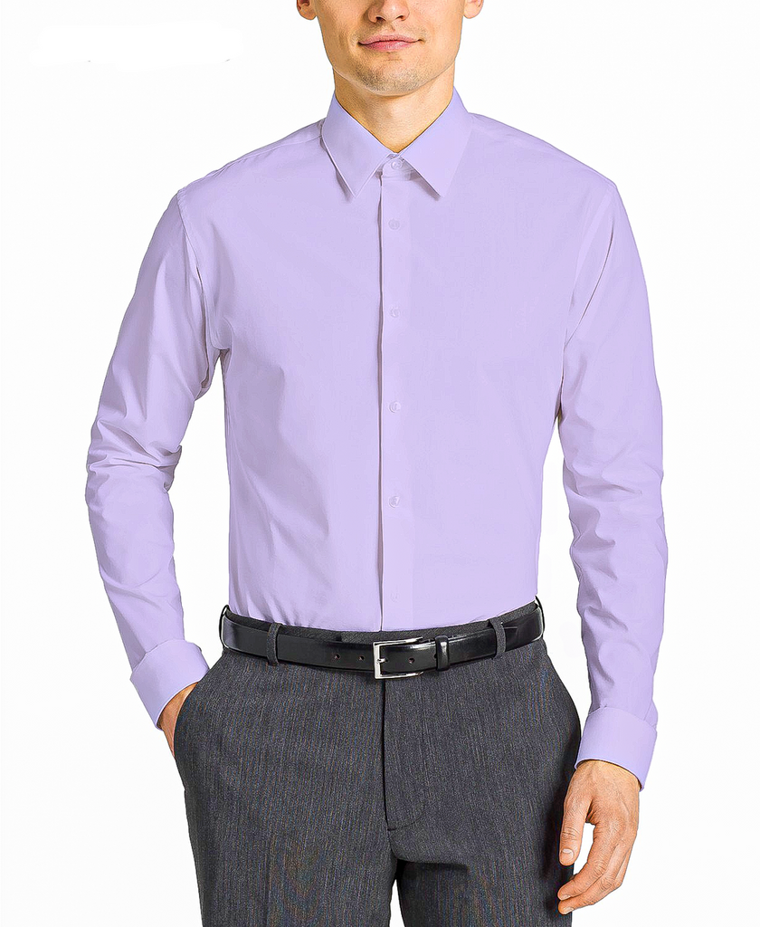 Mens purple 2025 dress shirts