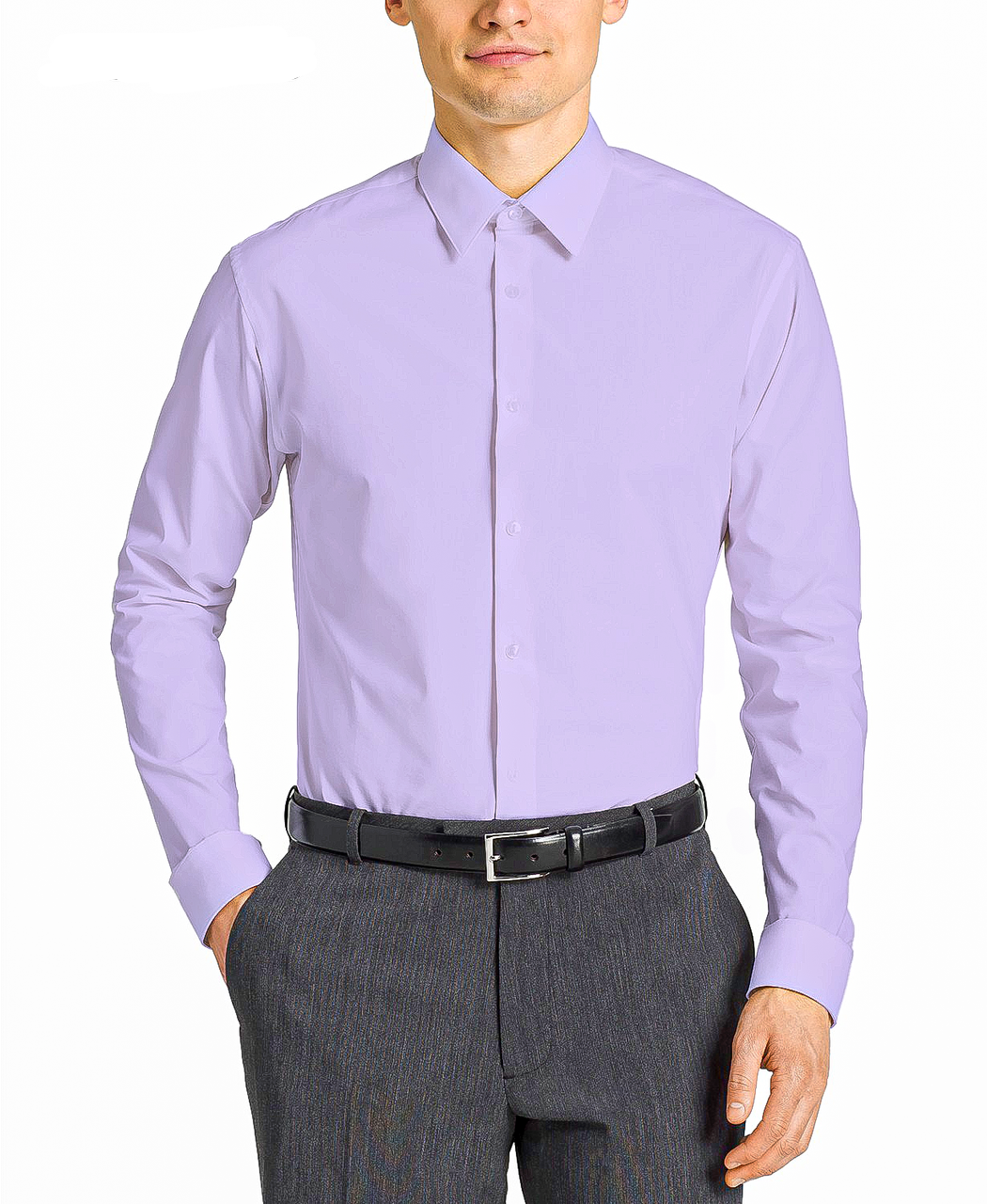 Lavender Modern Fit Dress Shirt