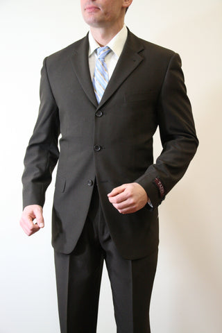Brown Formal 3 Button Modern Fit Suit