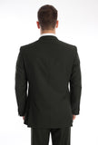 Two Button Charcoal Slim Fit Suit