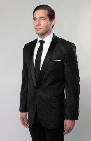 Philipp Plein contrasting-trim velvet blazer - Black