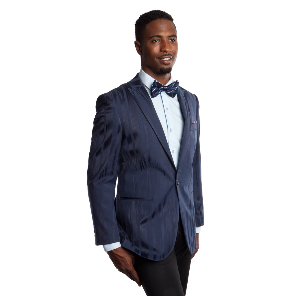 Men's Ticket pocket suit 1 button Gray Slim Fit Suits