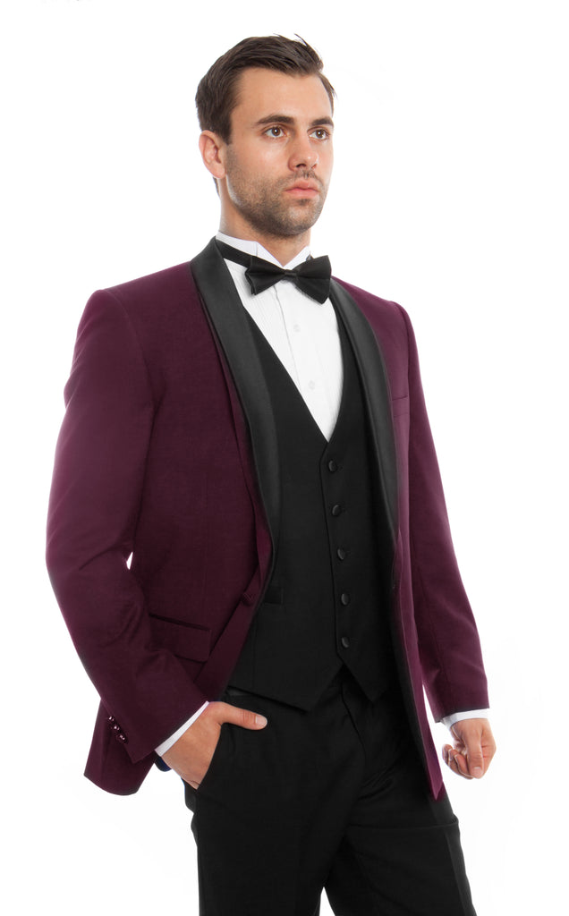 Hipbow 2.0 for burgundy tuxedo/suit