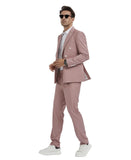Pink Pinstripe Double Breasted Suit