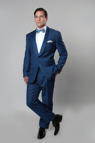 Blue Slim Fit Formal tuxedo