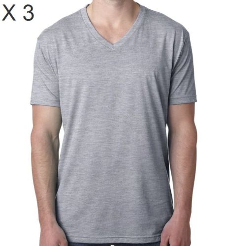 Men's Cotton Grey V-Neck T-Shirt – Flex Suits