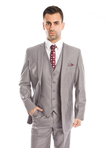 Light Gray 3-Piece Suit (Spring 2020) – TailorEfe