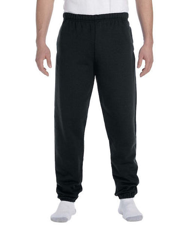 Men's Black Fleece Stretch Sweatpants