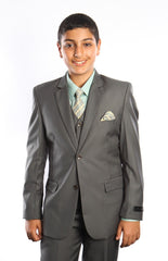 Boys Moss Olive 5-PC Suit Set