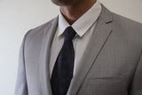 Two Button Light Grey Slim Fit Suit